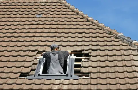 Pose de velux - Melay